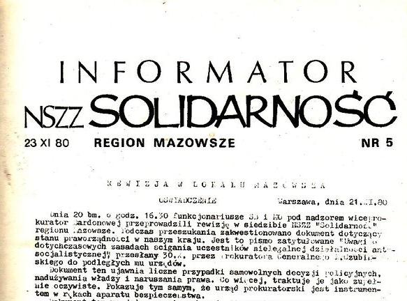 Informator Region Mazowsze